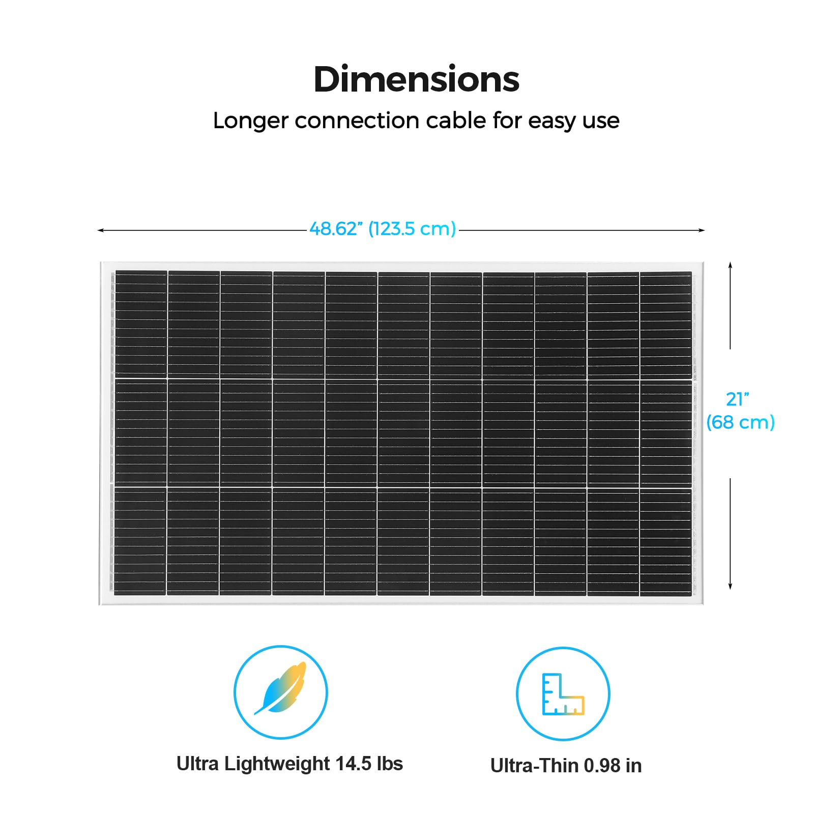 300W Solarpanel-Kit Set, Monokristallines 18V 2X150Watt Glas Solarmodul+20A 12V/24V Solarladeregler+Solarkabel Off-Grid-System für 12V Batterien Solaranlage Wohnmobil Balkon Photovoltaik