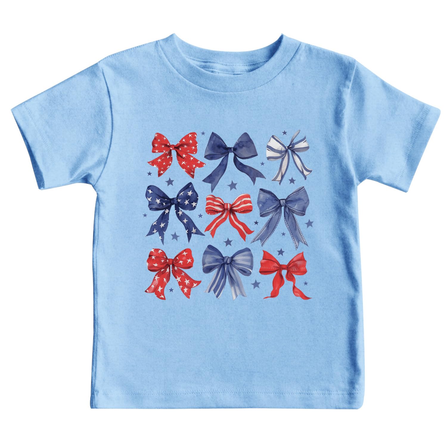 4th of July Shirts Toddler Boys Girls American Flag USA T-Shirt Kids Patriotic Tee Tops