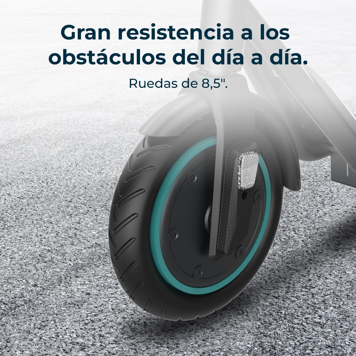 Cecotec Patinete Eléctrico Homologado con App y Acople para Teléfono Bongo D20E Connected, Potencia MAX 500 W, hasta 20km Autonomía, Disco Freno Trasero y E-ABS, Ligero 12,2Kg, Batería 5200mAh, 36V
