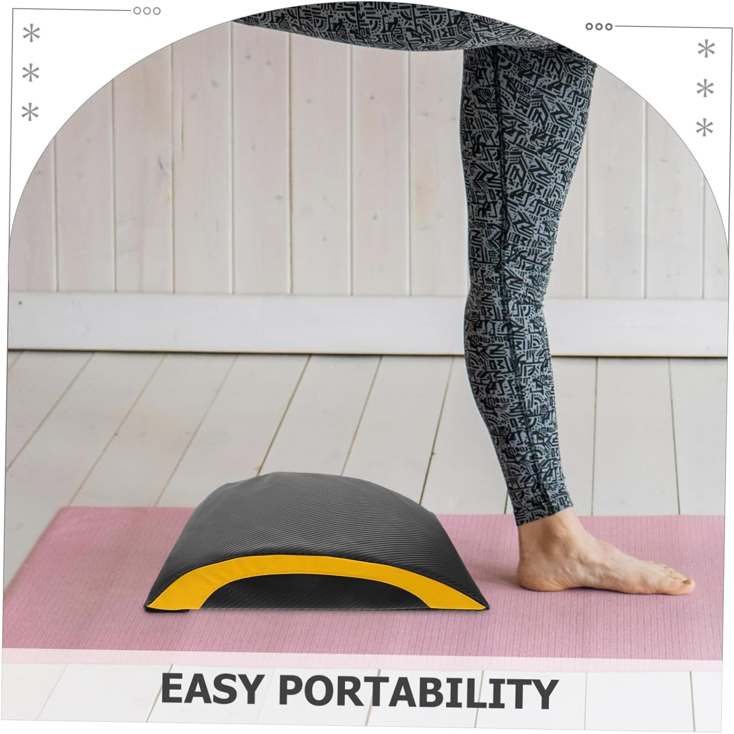 Sit Up Helper Mat for Back Exercise Thick Abdominal Workout Pad for Crunches Leg Lifts and Core Strengthening Compact Design for Home and Gym Use