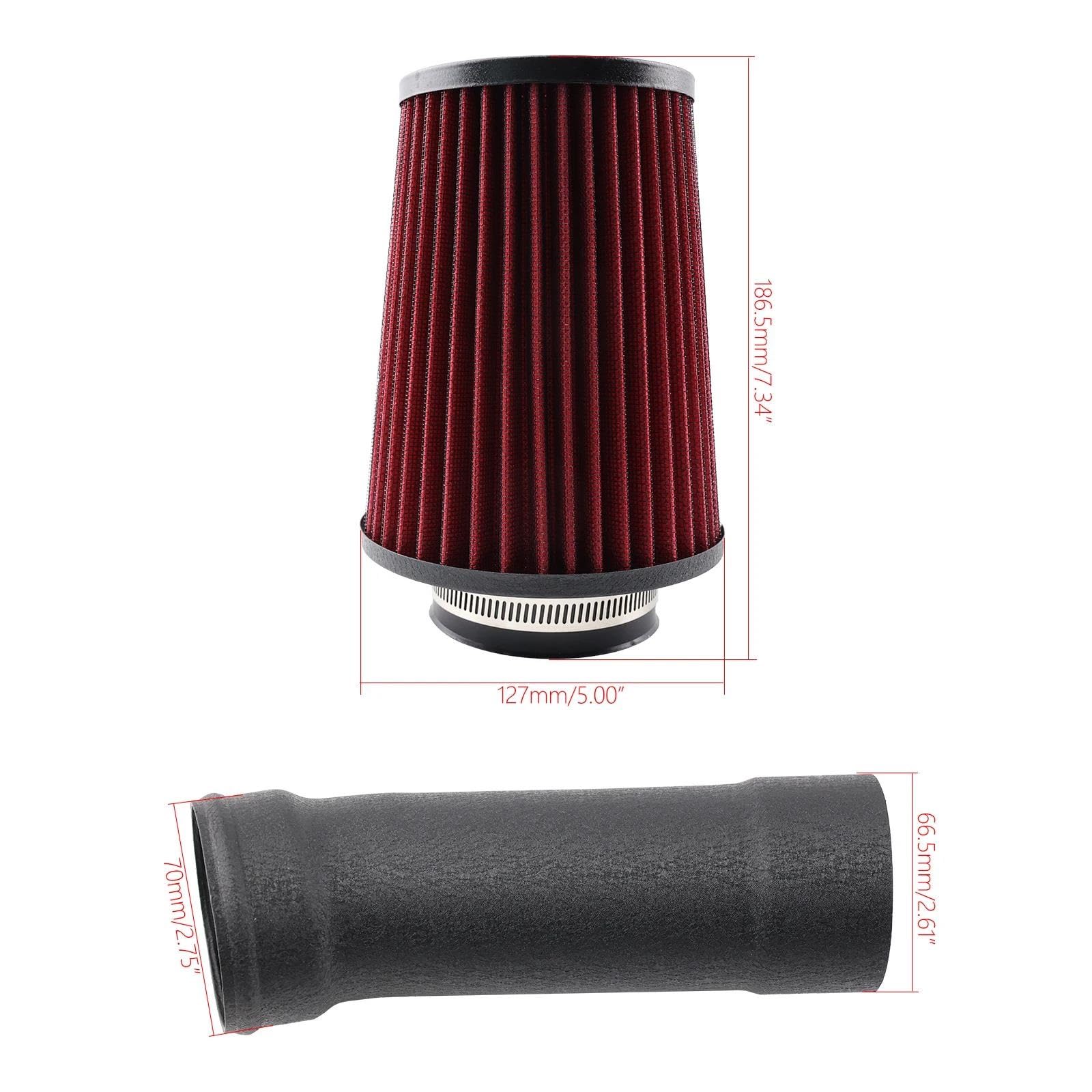 Kaltlufteinlass Für Benz C180 C200 C300 W205 E200 E300 W213 M274 2.0L Turbo