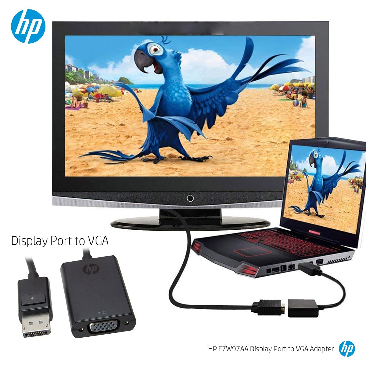 HP ディスプレイ 本体 HDMI VGA Amazon.co.jp: HPディスプレイポートからVGAアダプター(F7W97AA)20cm