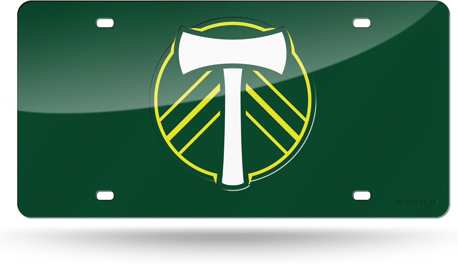 MLS Laser Inlaid Metal License Plate Tag