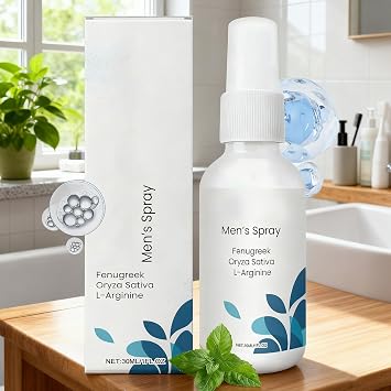 Men Energizing Spray, 30ml Refreshing Mist, Men Enhancement Spray for Balance, Energy Boost, Vitality Maintenance, Personal Care, Health, Daily Routine