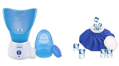 Newnik V108 Vaporizer/Steam Inhaler For Cold And Cough AND Newnik Cool Pack Ice Bag