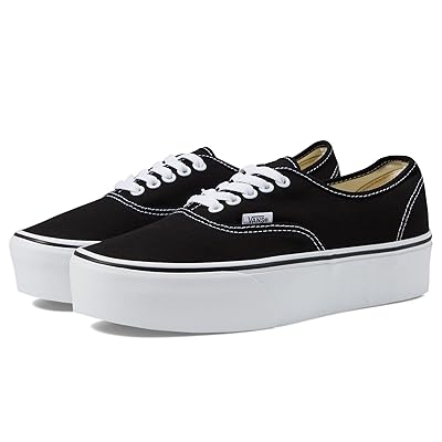 Vans Authentic Stackform Shoes Canvas Black/True White