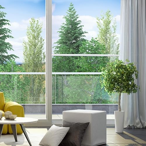 Miniatura 5 de Paquete de 4 barras de seguridad para puertas correderas, barras de seguridad ajustables para puerta corrediza de vidrio, barras de seguridad con