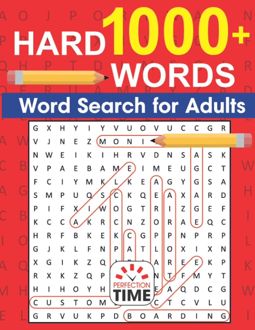 Hard 1000+ Words Word Search for Adults