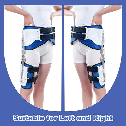 Miniatura 7 de Soporte de abducción de cadera, estabilizador de protección articular posoperatoria, tamaño universal, soporte médico para reemplazos de cadera,