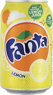 24 X 330 ML FANTA LEMON CANS 330ml | 24 PACK BUNDLE