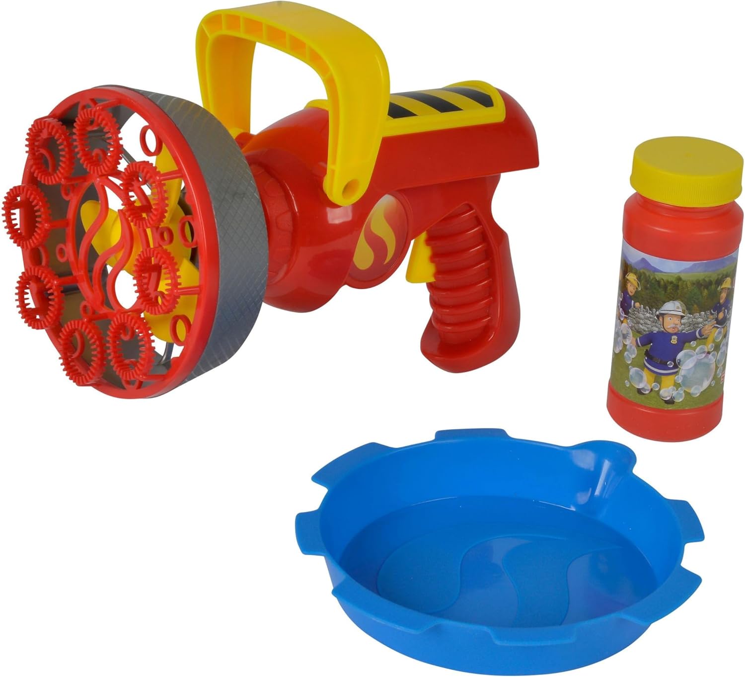 Simba 109252121 Fireman Sam Feuerwehrmann Bubble Cannon, 0