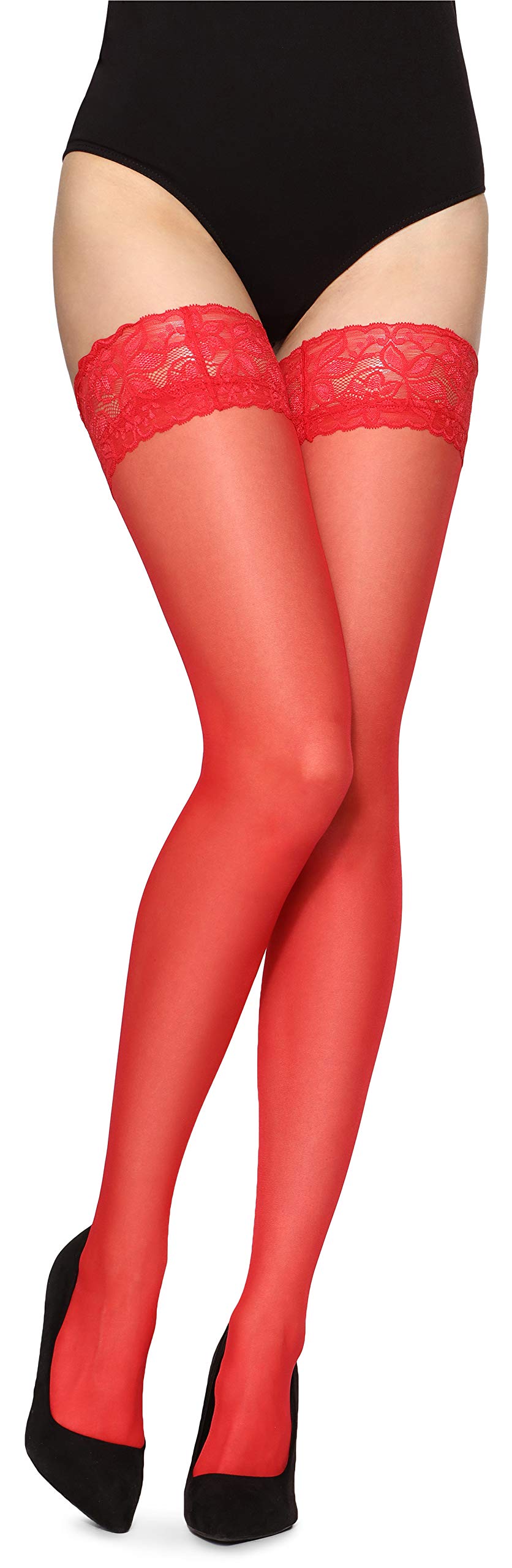 Merry Style Damen transparent Strümpfe MS 200 15 DEN