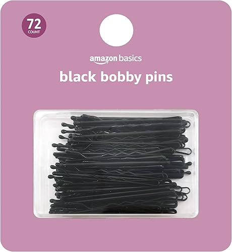Tienda Basics Bobby Pins in Case Black 72 Count