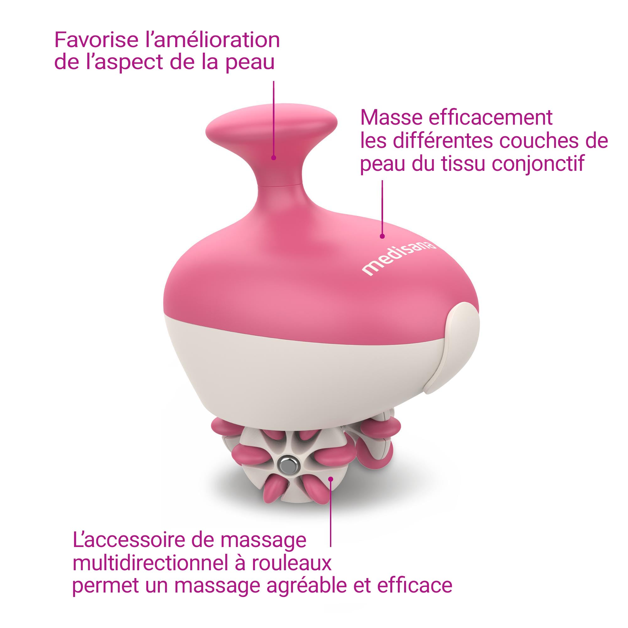 medisana AC 900 appareil de massage de la cellulite, masseur anti cellulite