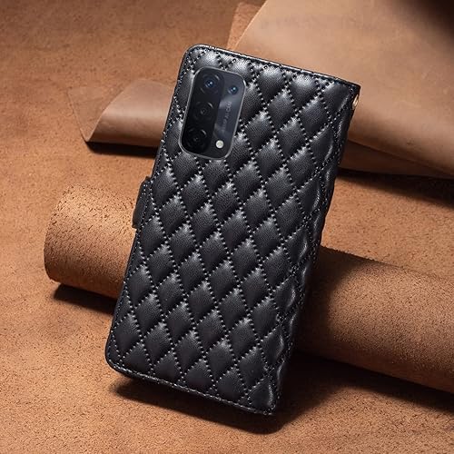 Miniatura 8 de Funda de piel sintética de alta calidad para Oppo A93 5G, con 9 ranuras para tarjetas, función atril, bolsillo magnético, a prueba de golpes, para