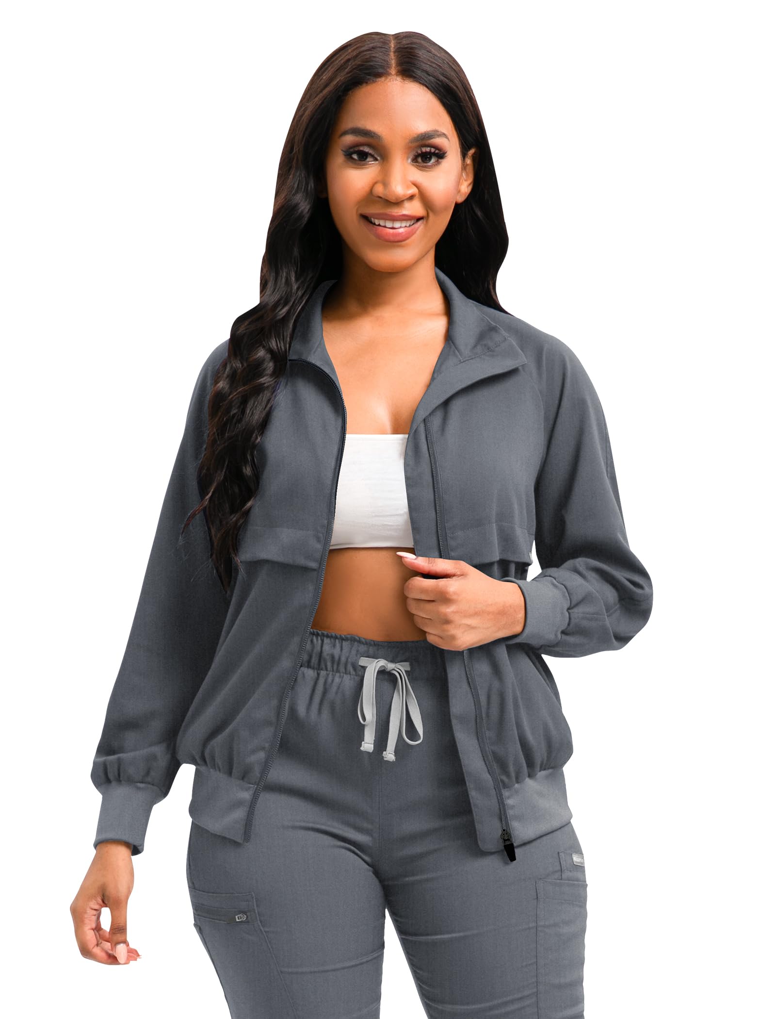 Scrubspro Long Sleeve Scrub Jacket