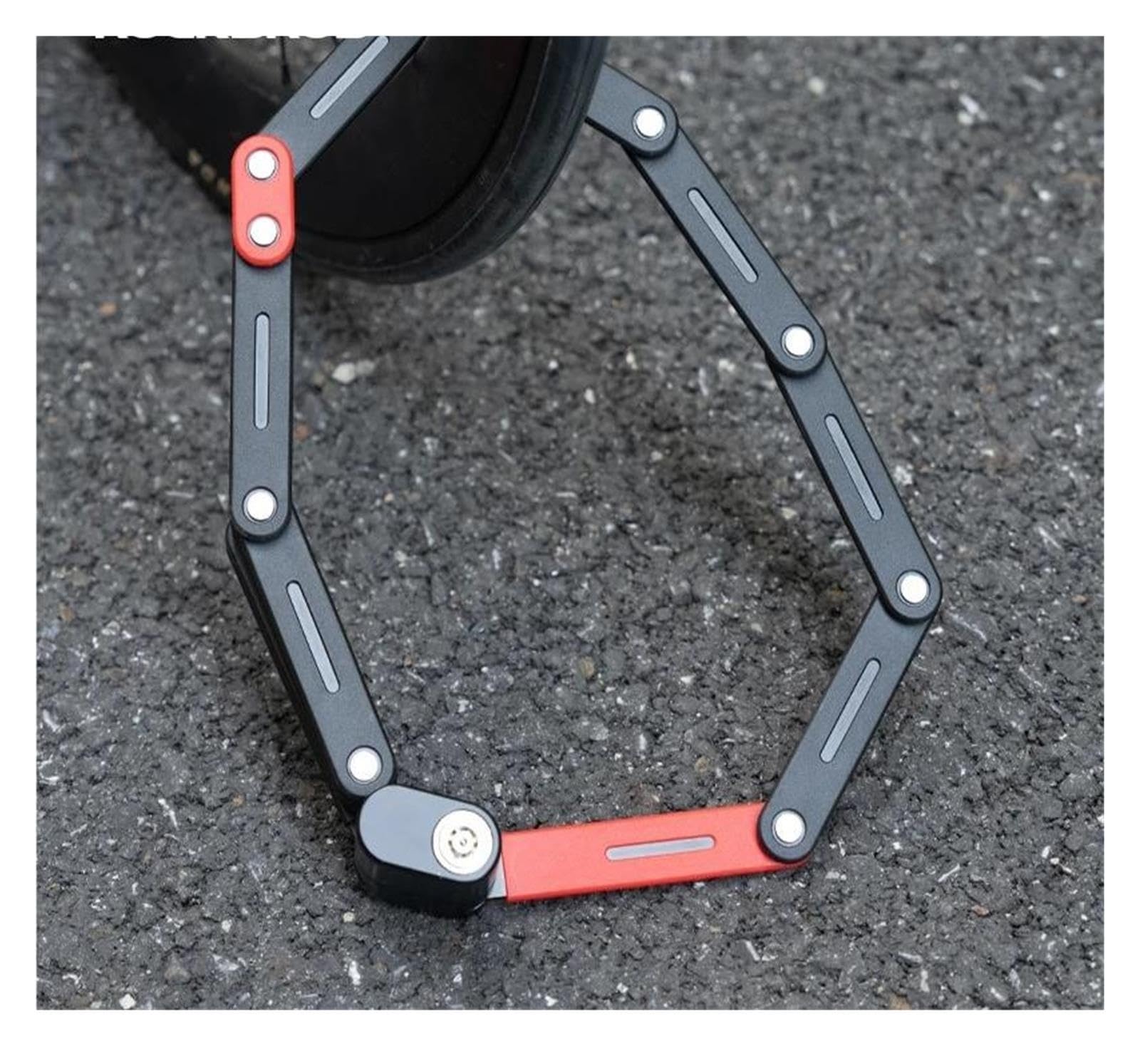 1PCS Foldable Anti-Theft Chain Lock