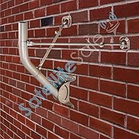 Vista 8 de SatelliteSale Universal J Pipe Antena Mástil 2″ Exterior con Monopolos para Montaje Satélite Antena HDTV