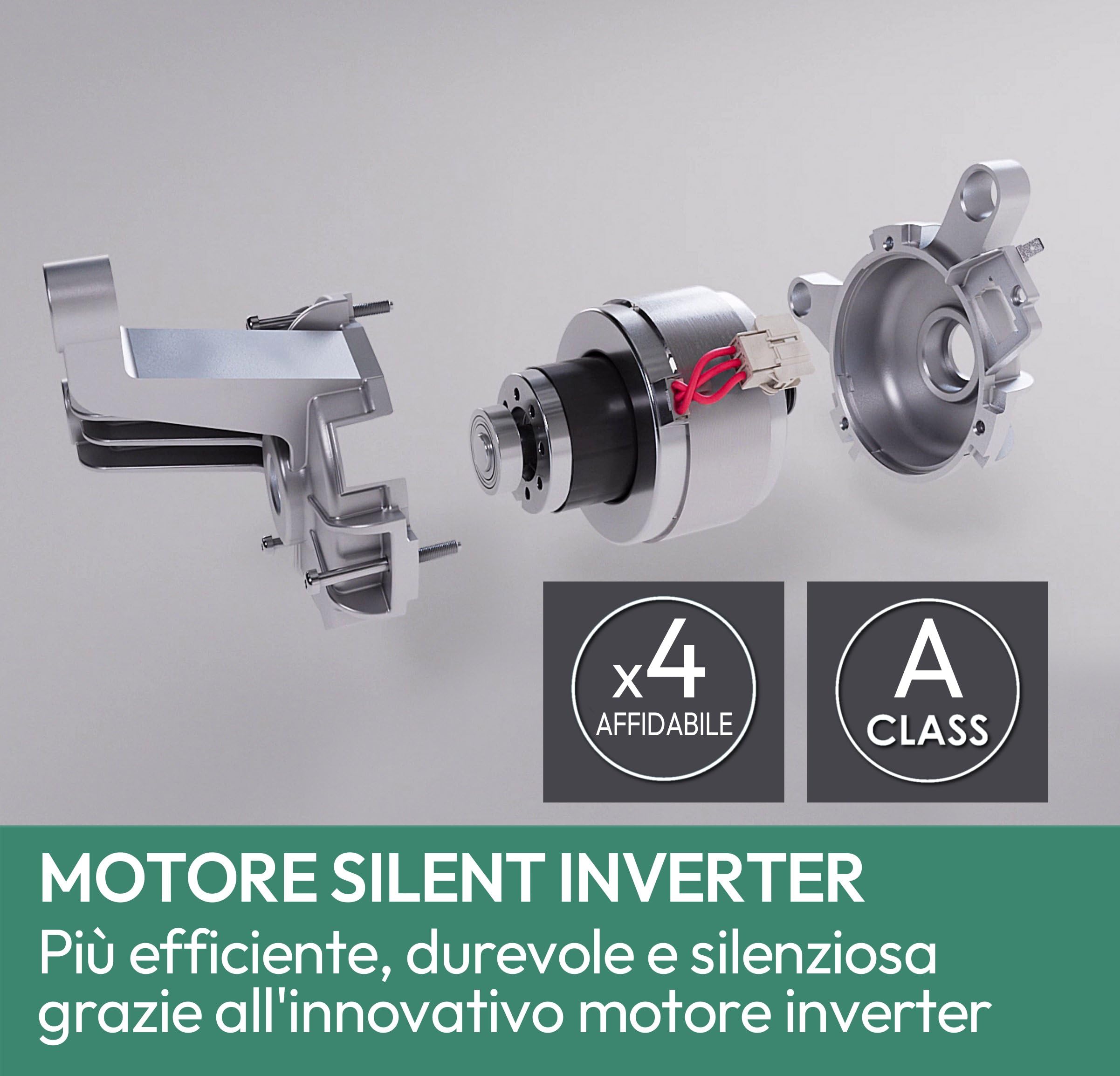 Candy ProWash 300 Lavatrice 9 Kg, 1400 Giri, Classe A -20% Più Efficiente, Vapore, Programmi Rapidi 14-59 Min, Motore Inverter BPM, 85 x 59,5 x 60,1 cm (A x L x P), Bianca, GD 498-S