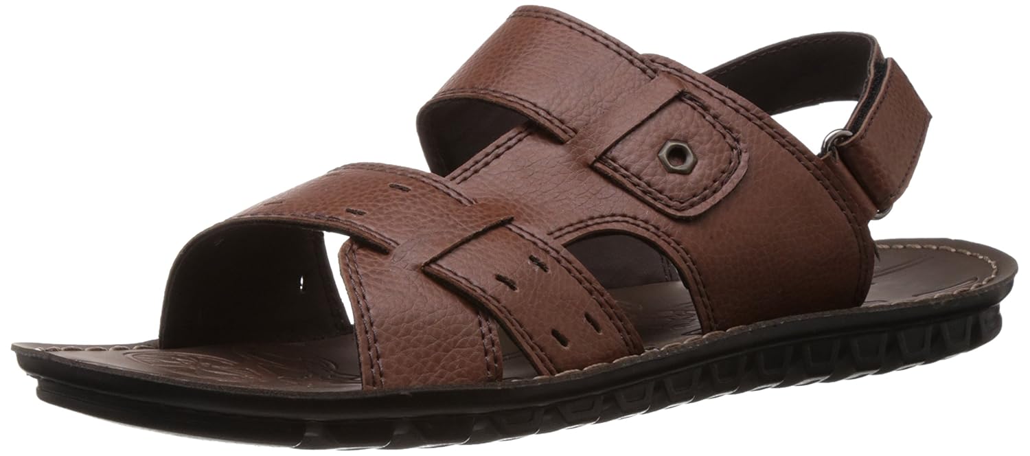 Gliders (From Liberty) Men's Tan Outdoor Sandals and Floaters 6.5 UK