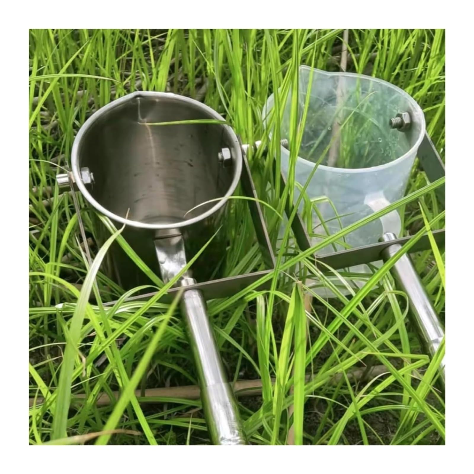 Teleskop Wasserprobenehmer 1000ml Edelstahl Swing Eimer Verstellbar 1,5-6m für Seen, Flüsse & Umweltüberwachung