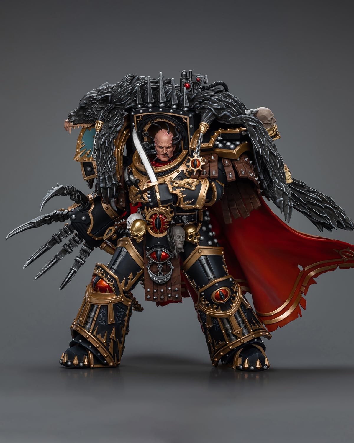GWTCTOY JoyToy Warhammer 40K Genuine License 1:18 Action Figure, Sons of Horus Warmaster Horus Primarch of The XVlth Legion - Image 4