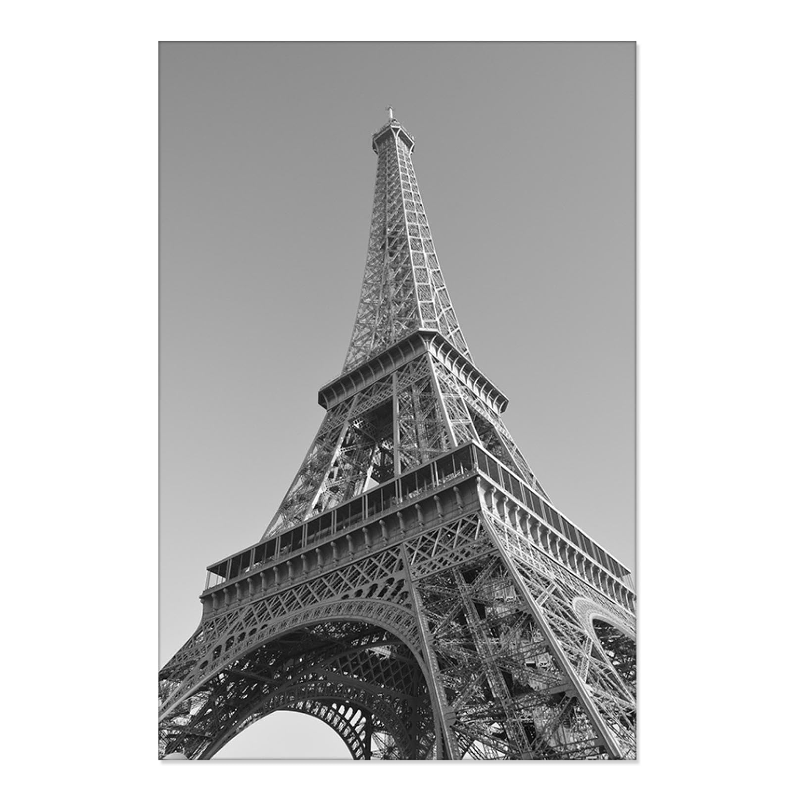 Art mural tableaux abstraite eiffel tower pour salon 50x75 - 7