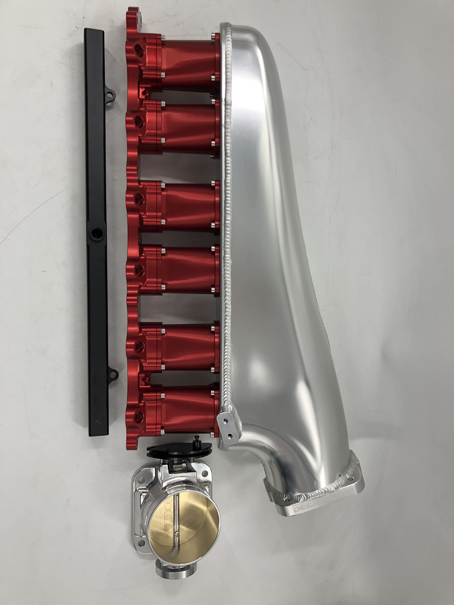 2JZ-GTE CNC Intake Manifold Fule Rail Throttle Body Set