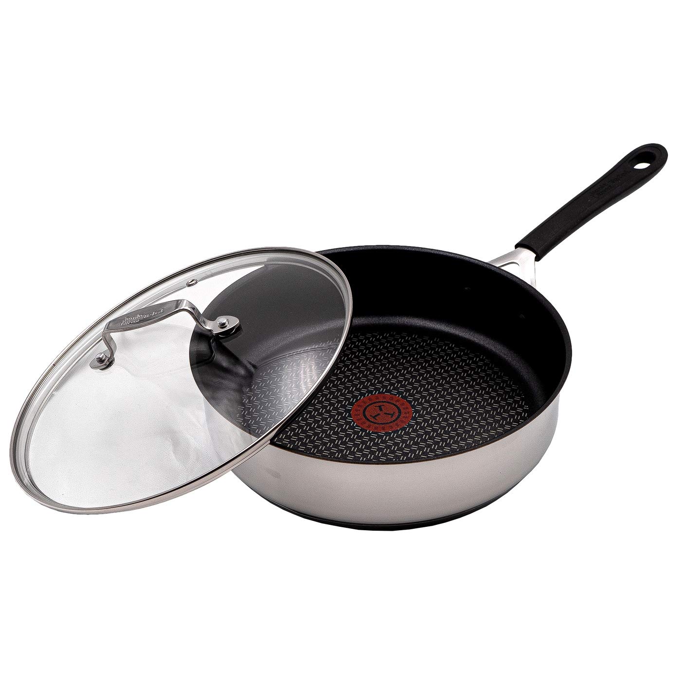 Tefal Jamie Oliver Schmorpfanne 25cm Induktion - 4-teilig Mit Deckel & Zubehör