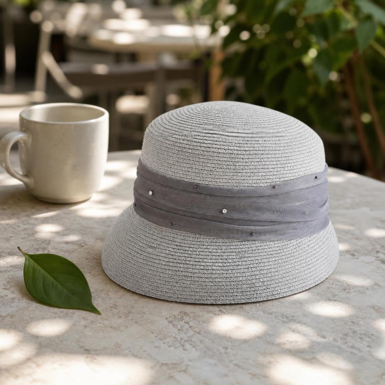 Chapeau Anti- Femme Pliable réglable pour l'été, pour la randonnée - pour Le Camping, Noir
