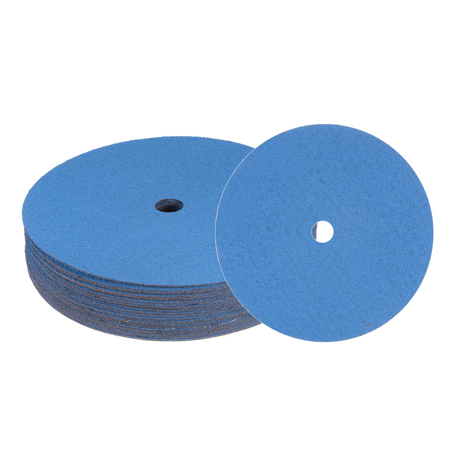 HARFINGTON 25-Pack Zirconia Resin Fiber Sanding Discs - 9-1/8 Inch 50 Grit Grinding Discs