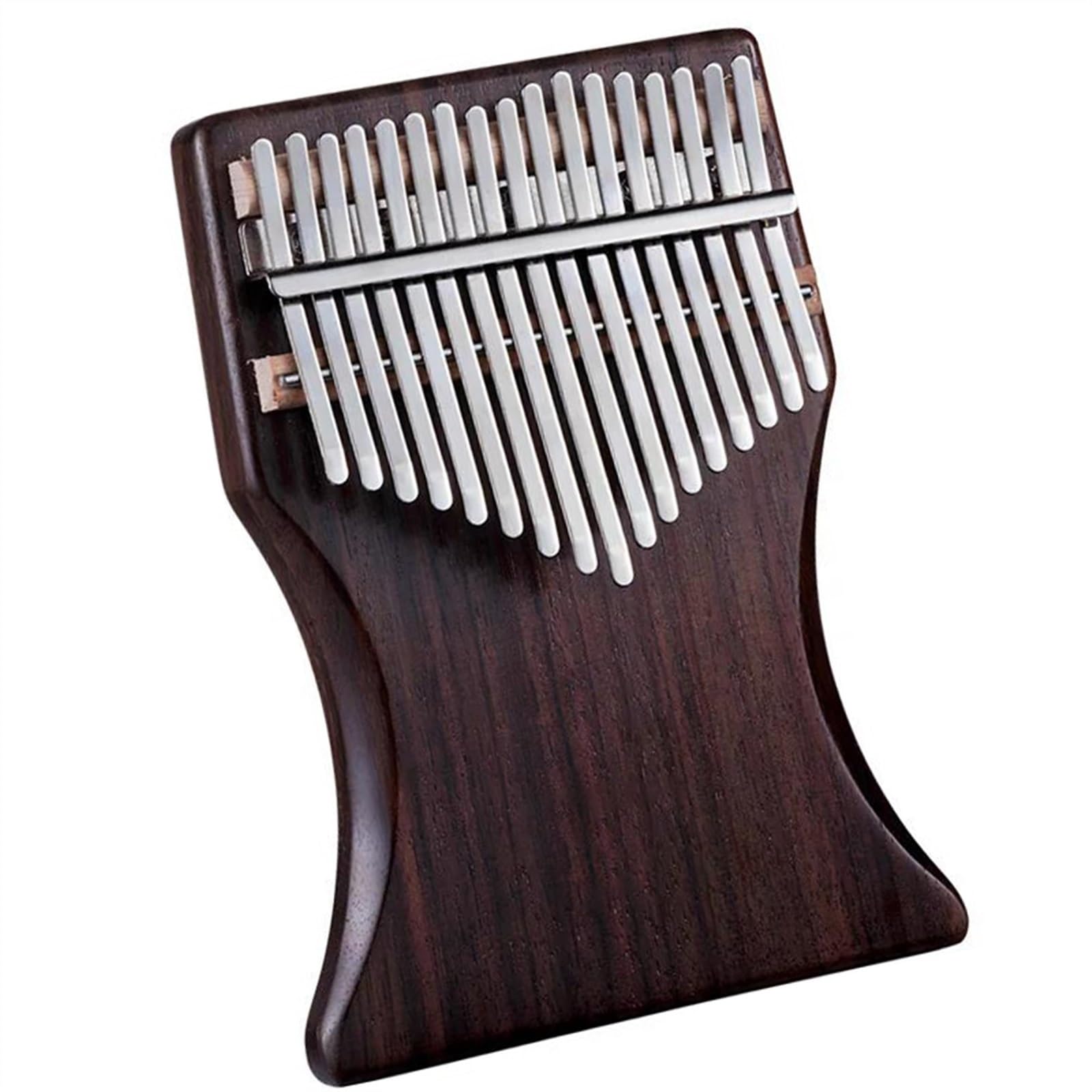 Kalimba Instrument Kalimba 17 Touches Professionnel Kalimba Flatboard Palissandre Sapélé Noyer Kalimbas Instrument De Musique Pour Débutant(Rosewood-c)