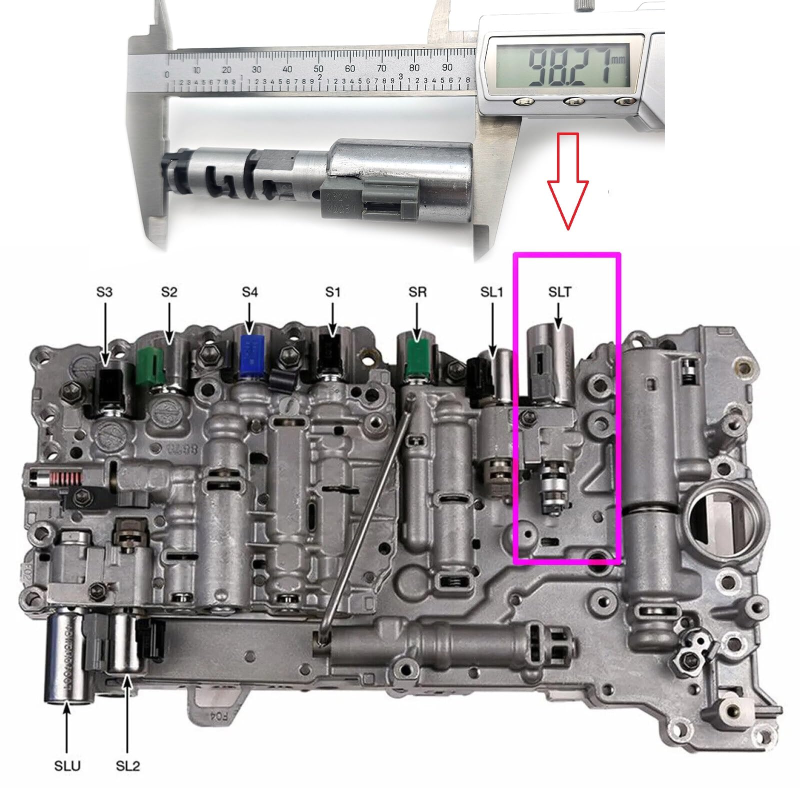 Amazon.com: haoshun 35290-34010 Transmission SLT Pressure Control