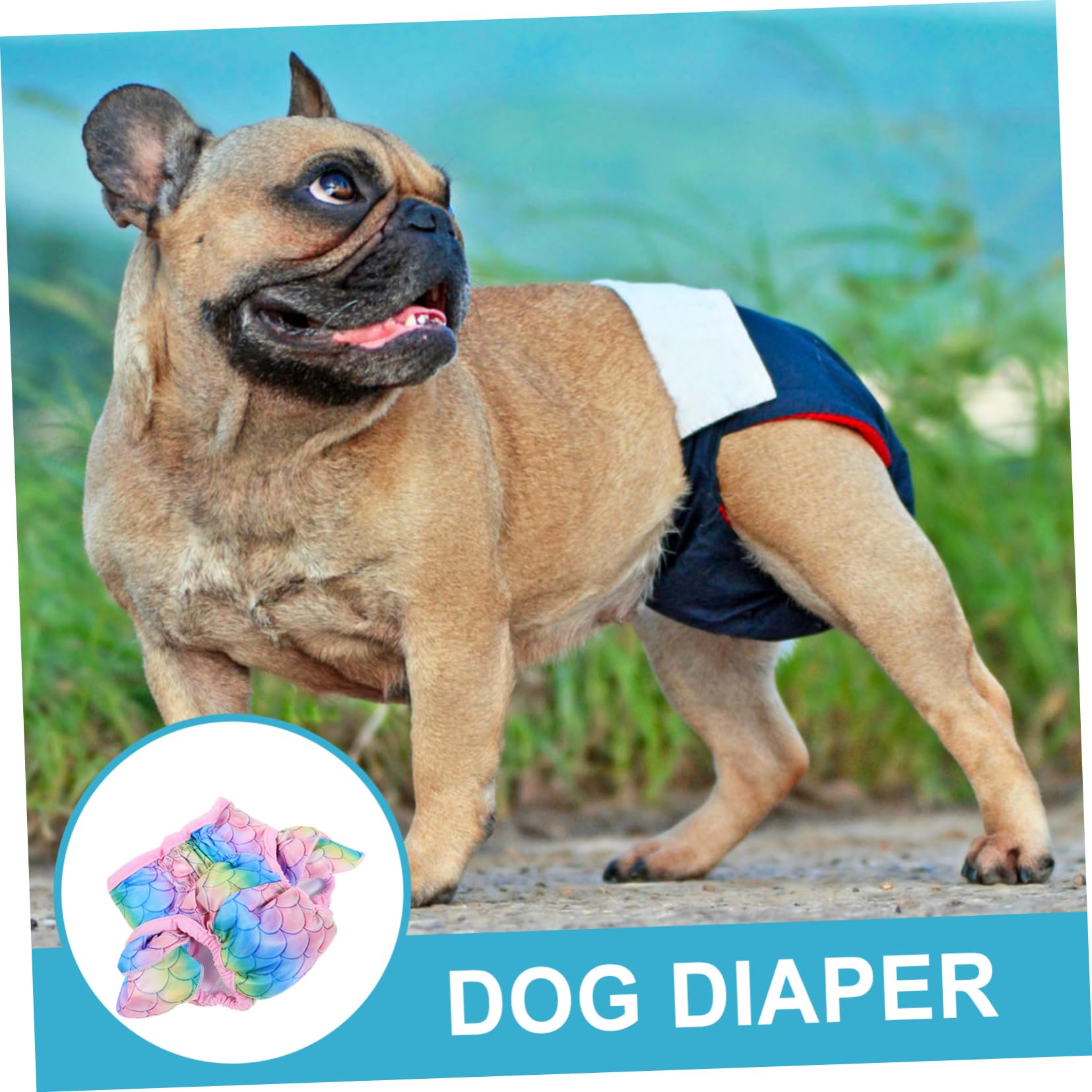 minkissy 4 Pantalones fisiológicos para Mascotas, para Perros machos, Pantalones de acoso para Perros, Pantalones físicos para Perros, Bragas sanitarias para Mascotas, Pantalones de Calor para