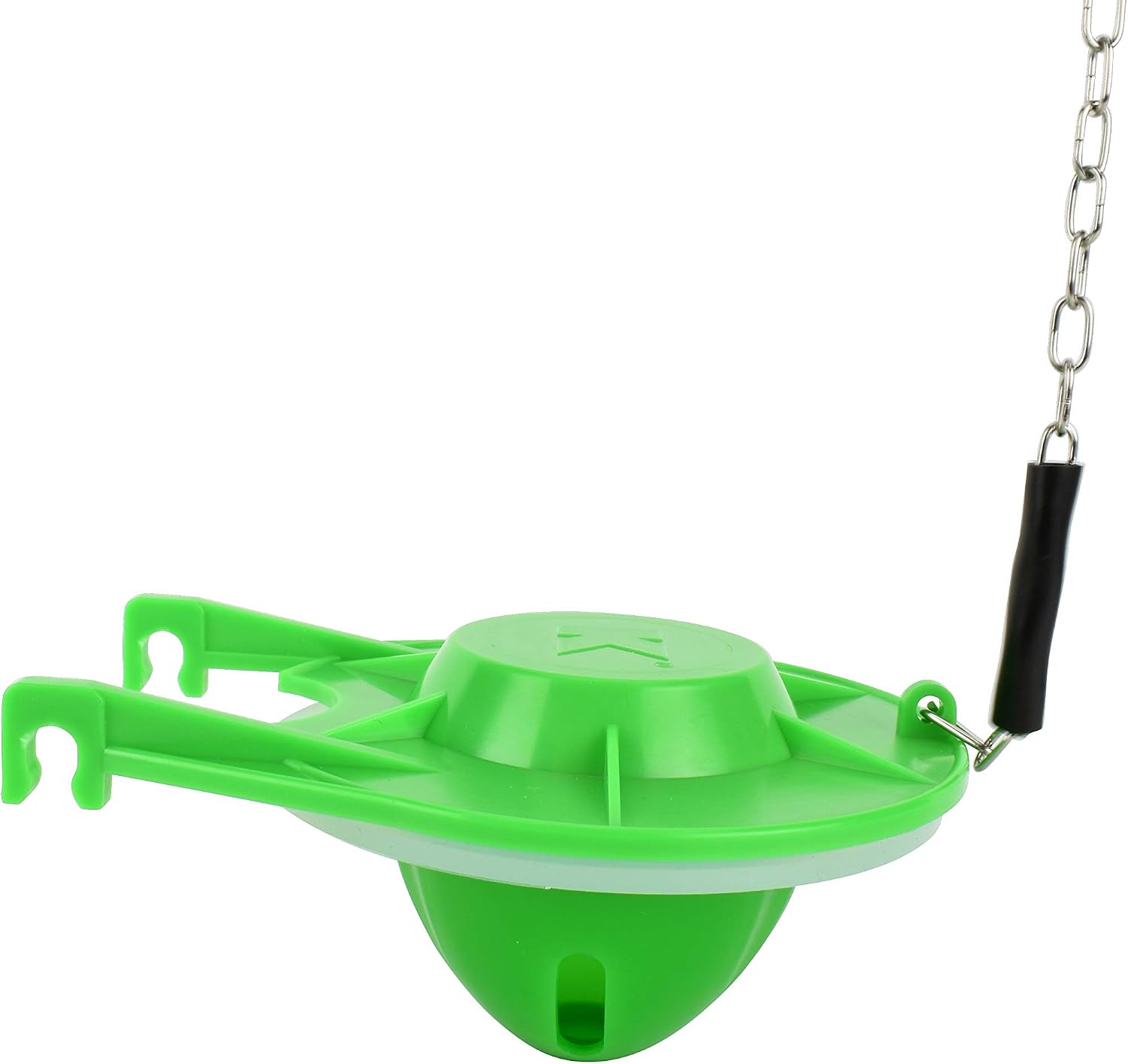Plumb Pak K833-1 Adjustable Water Saving Toilet Tank Flapper for Use with 3 in. Flush Valve, 3-Inch, Green