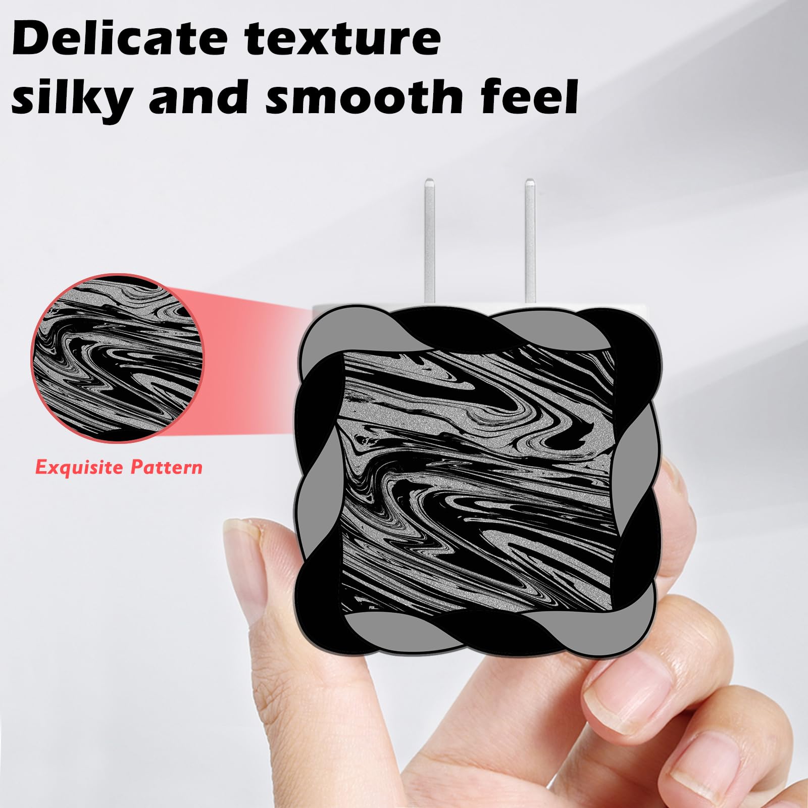 Protettori Per Cavi IPhone A Forma Di Cuore 3D - Anti-Rottura E Anti-Morso Animali, Rosa - Foto 2