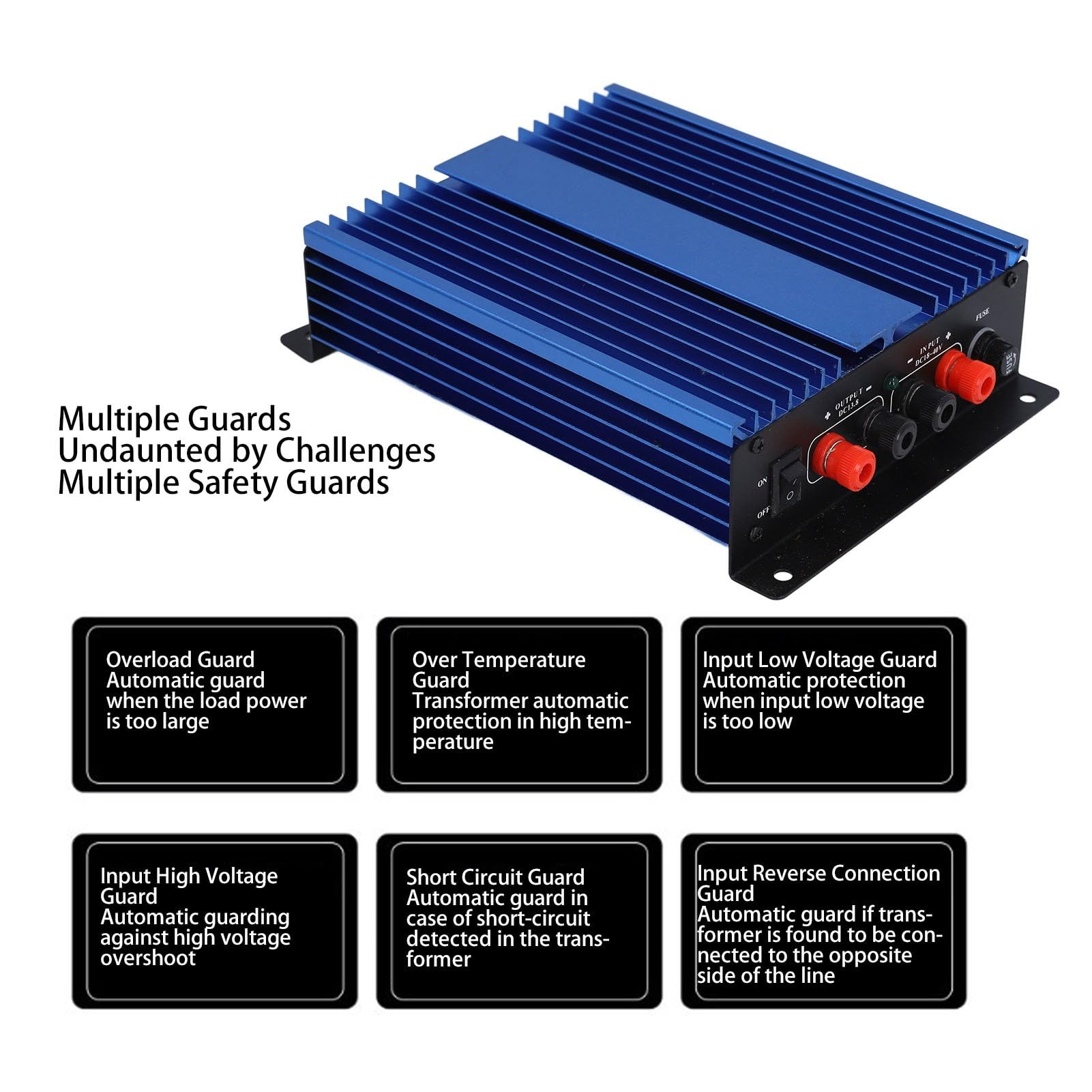 Regulador de Voltaje Convertidor 65A, Entrada DC18-40V