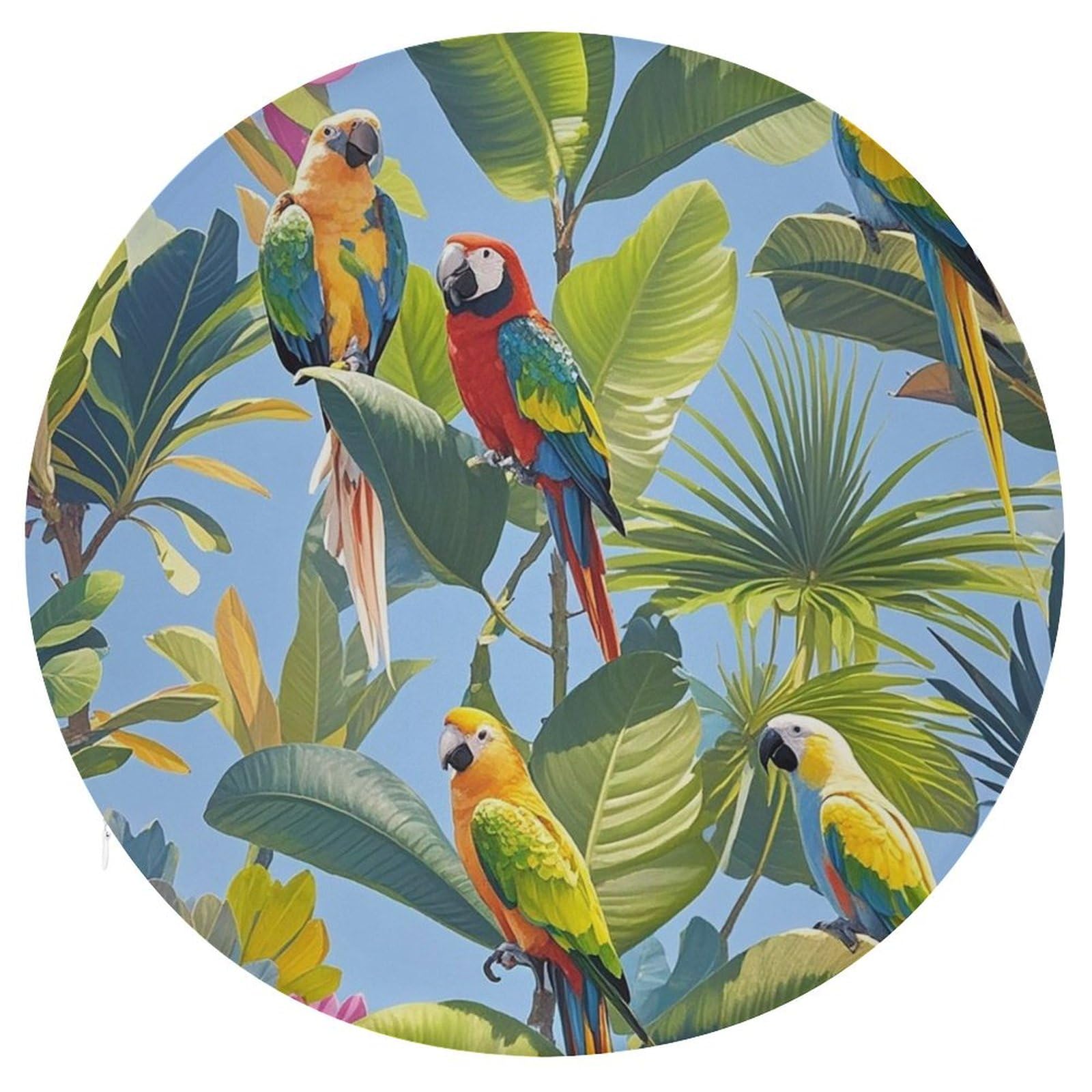 Coussin de chaise rond pour méditation et postures de yoga super confortable