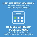 Affresh Washing Machine Cleaner, Helps Power Away Odor Causing Bacteria & Grime Deep Inside Pump, Valve & Hoses, 6 Time Release Tablets, 6 Month Supply