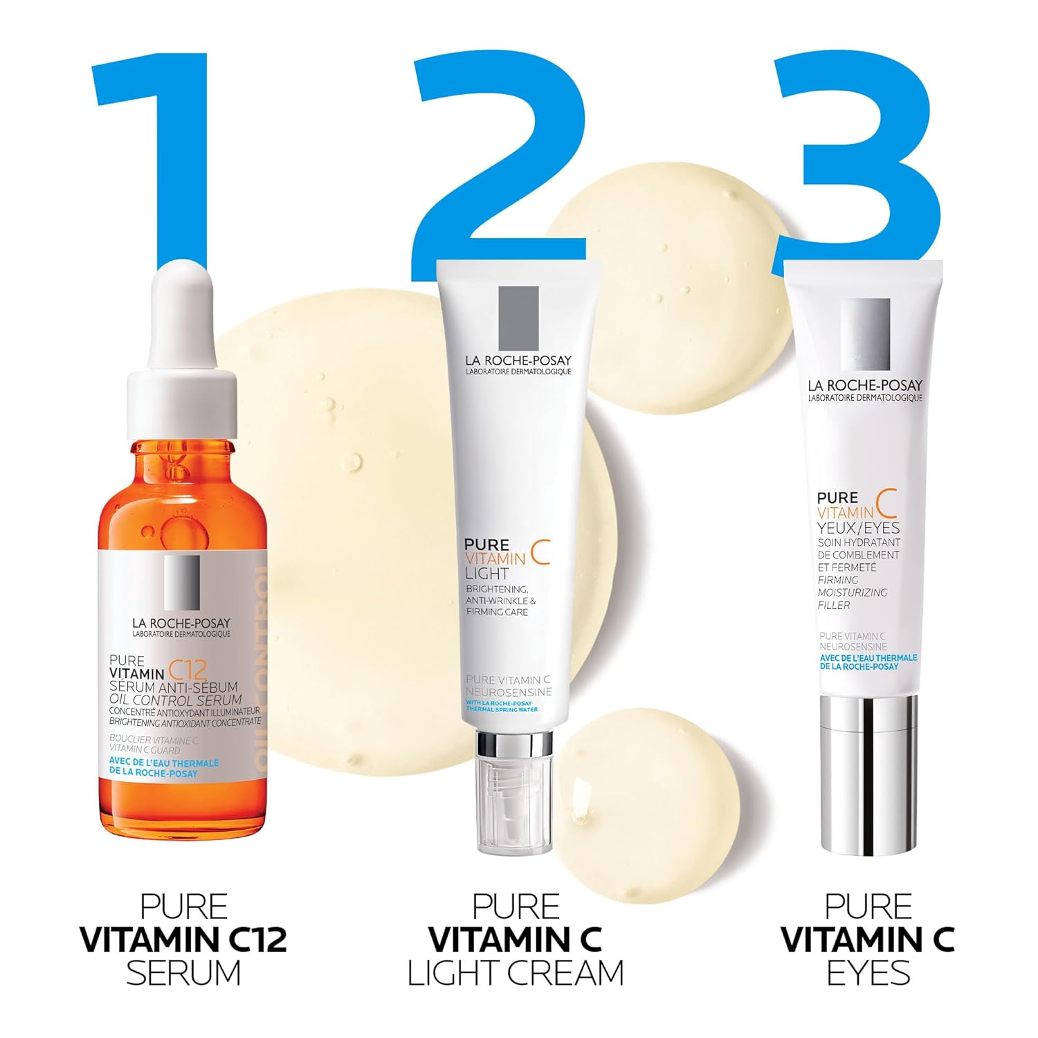 La Roche-Posay Pure Vitamin C cream firming ,moisturizing filler 1.35 oz - Image 6