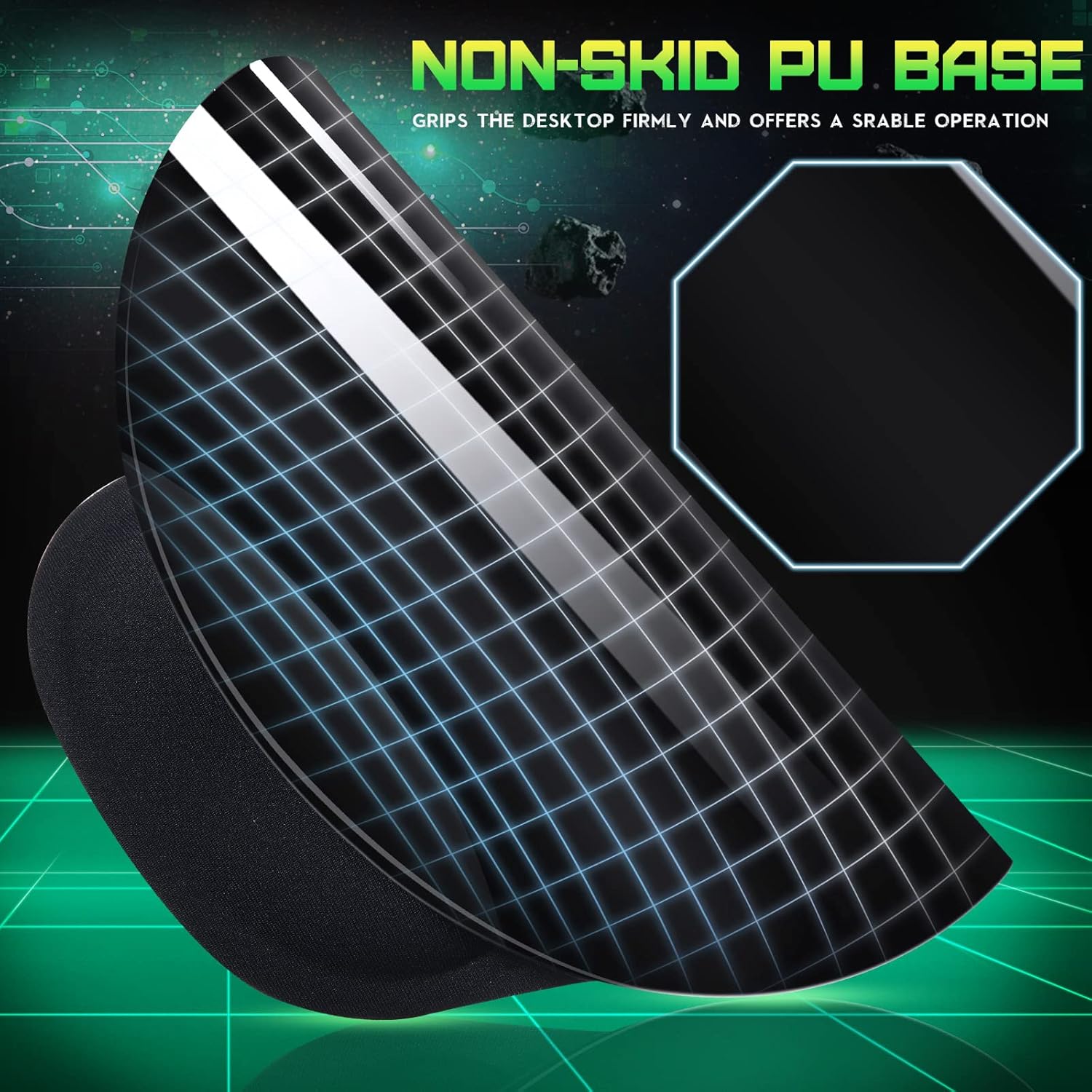 20 Pieces Ergonomic Mouse Pad with Wrist Support Gel Mouse Pad with Wrist Rest Black Pain Relief Comfortable Gaming Memory Foam Non Slip PU Base for Computer Laptop Home Office Travel 6 71gApMUJIsL. AC SL1500