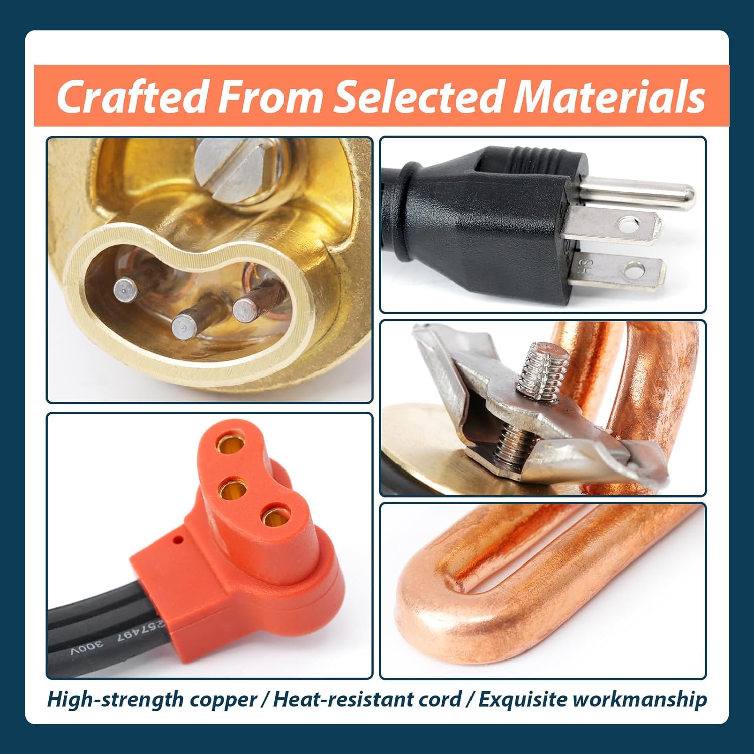 3100130 Engine Block Heater Replacement for Chevrolet for GMC Vehicle Models for Duramax V8 6.6L Diesel 2001-2015, 40mm Diameter, 120V 1000W