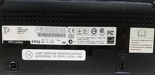 Miniatura 4 de Fujitsu Escáner ScanSnap S1500 con nuevo adaptador, cable, cable, página escaneada