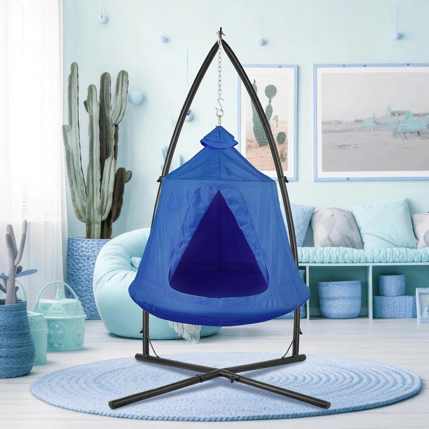 tent swing Arlopu Hanging Hammock X-Stand w/Tree Tent, Chair Stand w/Play Add M engraving:Yes Include M Engraving 773661 This nest hanging swing 5x5 Grow Tent –