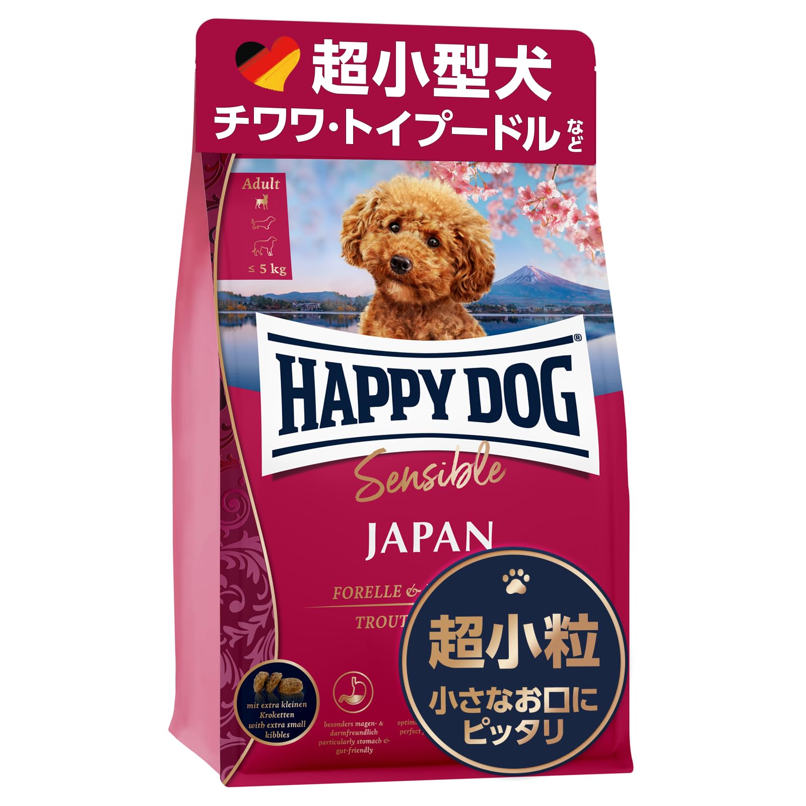 Amazon.co.jp: ハッピードッグ 超小型犬 成犬〜シニア用 排泄物の匂い