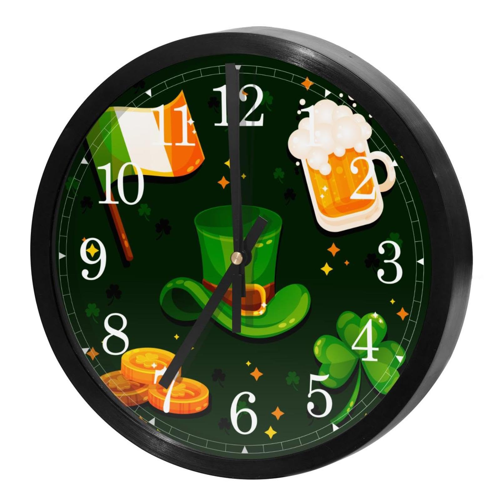Horloge murale silencieuse pour retrouver le sommeil dans la chambre