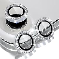 Vista 10 de Choiche Compatible para iPhone 15/iPhone 15 Plus Protector de Lente de Cámara Brillante, Vidrio Templado 9H Cubierta de Cámara Protector de Pantalla