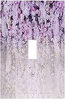 Vista 80 de Placa de pared de tortugas marinas, hierba oceánica, medusas, peces y algas marinas, placa de pared de doble palanca, cubierta de interruptor de luz