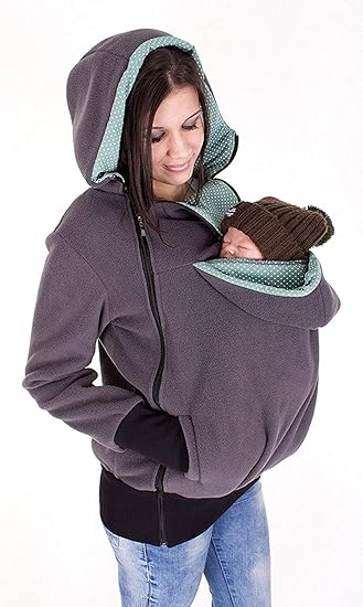 Chemise De Portage Bébé Kangourou - Manches Courtes - Coton/polyester - Pour Papa Et Maman - Poche Intégrée