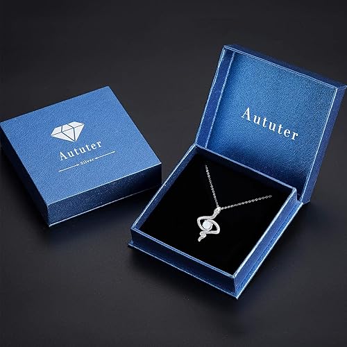 Miniatura 7 de Sterling Silver Snake Necklace TurquoiseMoonstoneOpal Necklace Snake Jewelry for Women Girls Moonstone Jewlery Gifts